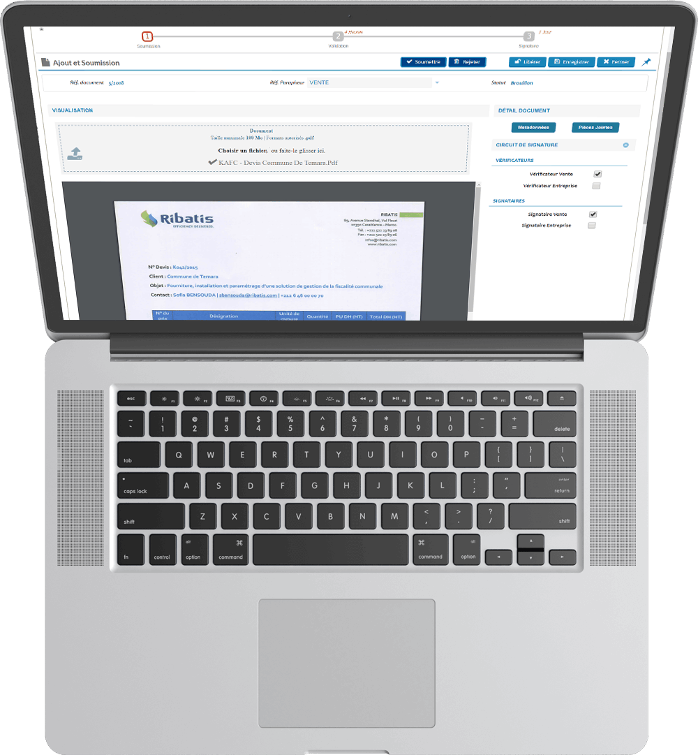 Préparation document Karaz eSign Karaz eSign